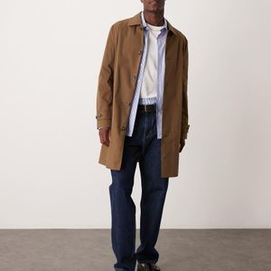 Mango Natural Classic Trenchcoat for men