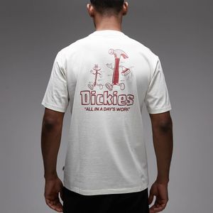 Dickies Grey Fairlawn Backprint T-Shirt for men