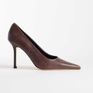 Tony Bianco Brown Niki Heeled Pumps