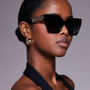 Moschino Black Moschino Square Sunglasses