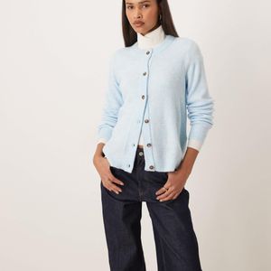 Vila Blue Knitted Cardigan