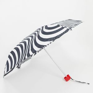 Petit parapluie à rayures illusion d'optique Lulu Guinness