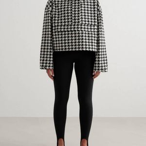 Aim'n Pepita Cropped Waterproof Anorak