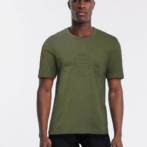 Love Moschino T-shirt Met Print in het Groen voor heren