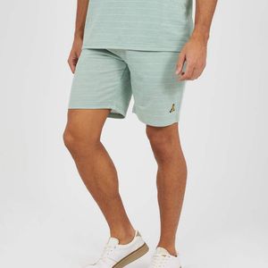 Brave Soul Blue Jacquard Shorts for men
