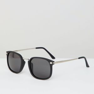 A.J. Morgan Black Square Frame Sunglasses for men