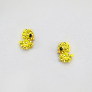 ASOS Yellow Mini Duck Stud Earrings