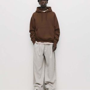 Pull&Bear Brown Basic Hoodie for men