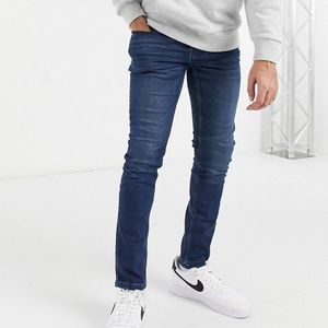 Only & Sons – schmale jeans im mittel in Blau für Herren