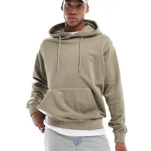 Jack & Jones Grey Super Oversized Hoodie for men