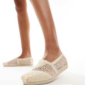 TOMS White Alpargata Espadrilles