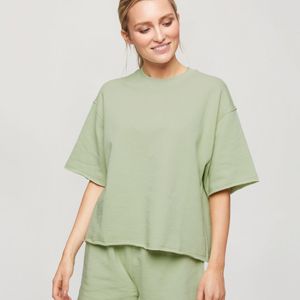 Pijama corto color menta Miss Selfridge de color Verde