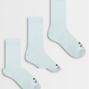 4505 Blue Icon Running Socks With Arch Support And Anti Bacterial Finish