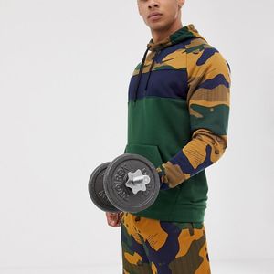 Nike Hoodie Met Camouflageprint in het Bruin voor heren