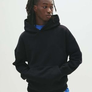 Pull&Bear Black Stwd Hoodie for men