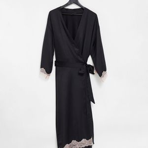 Selena - vestaglia stile kimono di Ann Summers in Nero