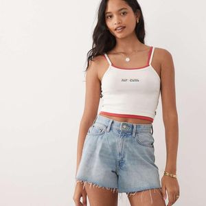 Rip Curl Blue Rip Curl Layered Crop Beach Cami