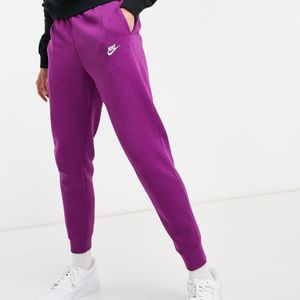 Nike Purple Tall Club Cuffed joggers for men