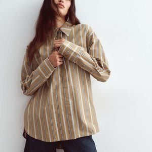 ARRANGE Natural Premium Oversized Shirt