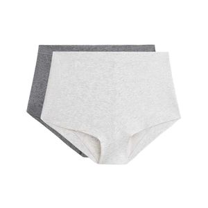 Oysho White 2 Cotton Blend Shortie Briefs