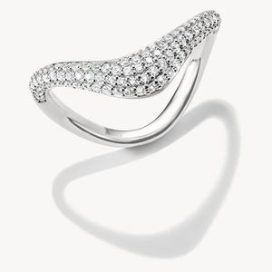 Thomas Sabo Ring With White Zirconia