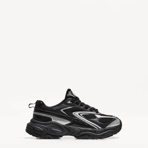 Bershka Black Multi Piece Trainers for men