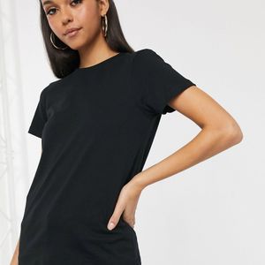 Camiseta con cuello redondo ASOS de color Negro