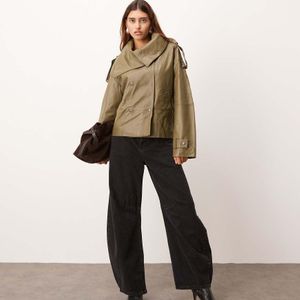 ARRANGE Natural Soft Leather Jacket