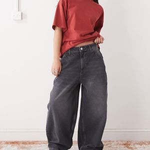 Collusion Black Xl Balloon Jean
