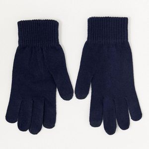 ASOS – Marineblaue Touchscreen-Handschuhe für Herren