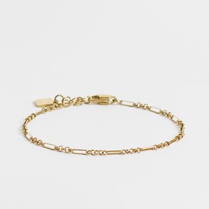 ASOS Natural Waterproof Stainless Steel With Dainty Chain Links