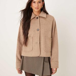 Glamorous Natural Button Up Jacket