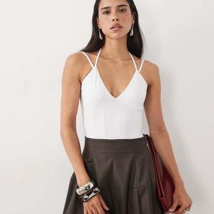 ASOS White Sculpt Bodysuit