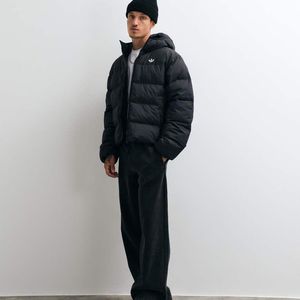 Adidas Originals Black Hooded Regen Jacket for men