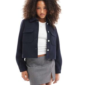 ONLY Blue Boxy Jacket