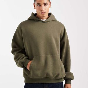 ASOS Green Essentials Extreme Oversized Hoodie for men
