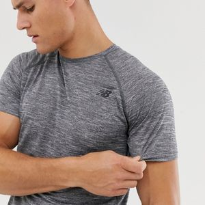Running - Tenacity - T-shirt grigia di New Balance in Grigio da Uomo