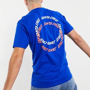 Santa Cruz – Rings – es T-Shirt, exklusiv bei ASOS in Blau für Herren
