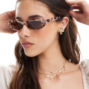 Aire Natural Avior Slim Oval Sunglasses