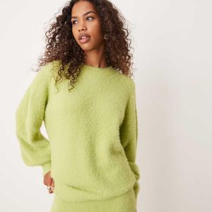 Glamorous Green Chunky Slouchy Jumper