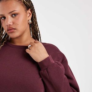 Vero Moda Purple Oversized Slouchy Sweatshirt Co-Ord