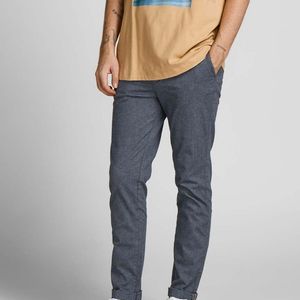 Jack & Jones Blue Marco Tapered Pant for men
