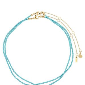 Pilgrim Blue Haze Necklaces 2In1 Set