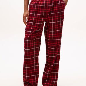 Tommy Hilfiger Red Flannel Pyjama Bottoms for men