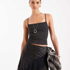 ASOS Blue Sculpting Cropped Cami Top