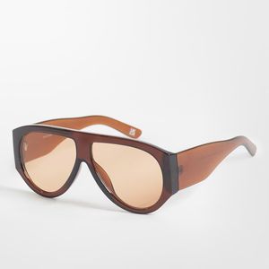 ASOS Natural Aviator Sunglasses With Wide Temple