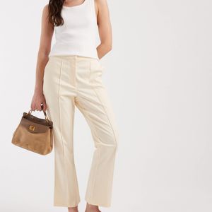 ASOS Natural Tailored Kick Flare Pants