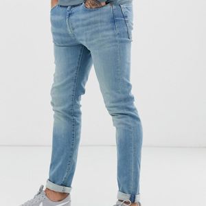 Levi's 510 – Enge Jeans mit normaler Bundhöhe in Blau für Herren