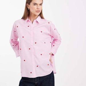 ONLY Pink – hemdbluse