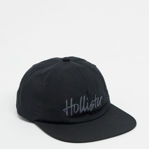 Hollister – baseball-kappe mit logo in Schwarz für Herren